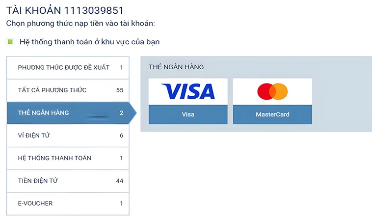 Bí Mật Nạp Tiền 1xBET Chỉ Trong 60 Giây - Không Cần Đợi 2 Các Phương Thức Nạp Tiền Phổ Biến Tại 1xBET